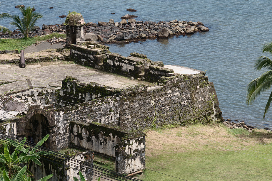 fort portobelo ruins lookout colon panama